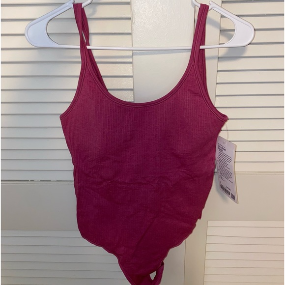 NWT Lululemon Ebb to Street Bodysuit *Light Support, B/C Cups
Pink Lychee - Picture 4 of 9